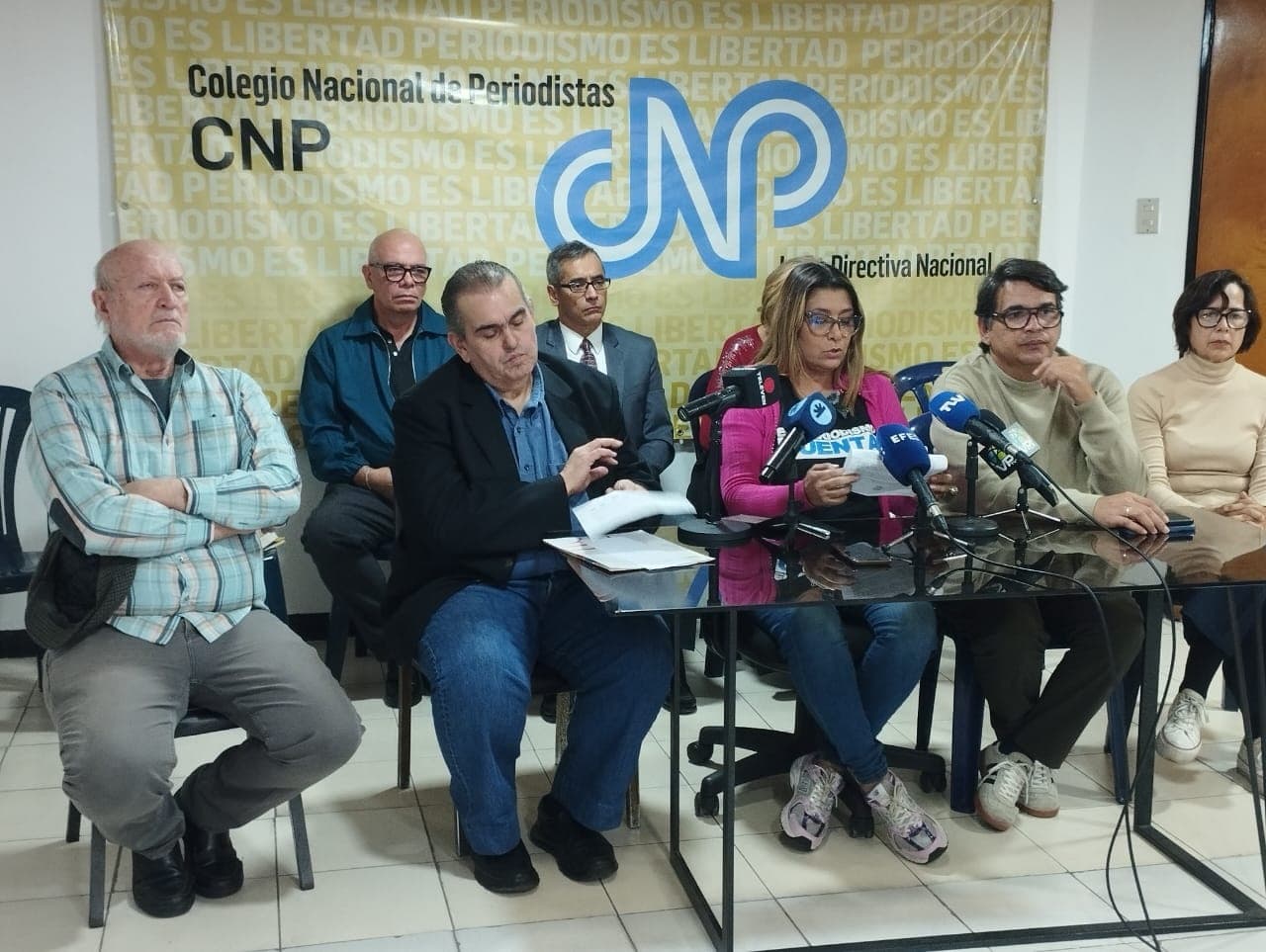 CNP clama por la libertad de prensa y el fin de la censura en Venezuela