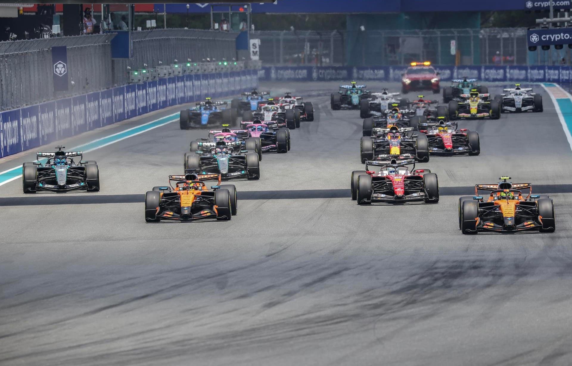 Lando Norris se lleva la victoria en la prueba sprint del GP de Miami