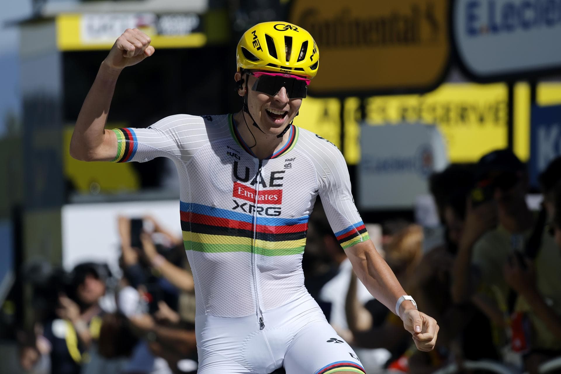 Pogacar conquista el Tour de Francia y lidera tras la tercera etapa