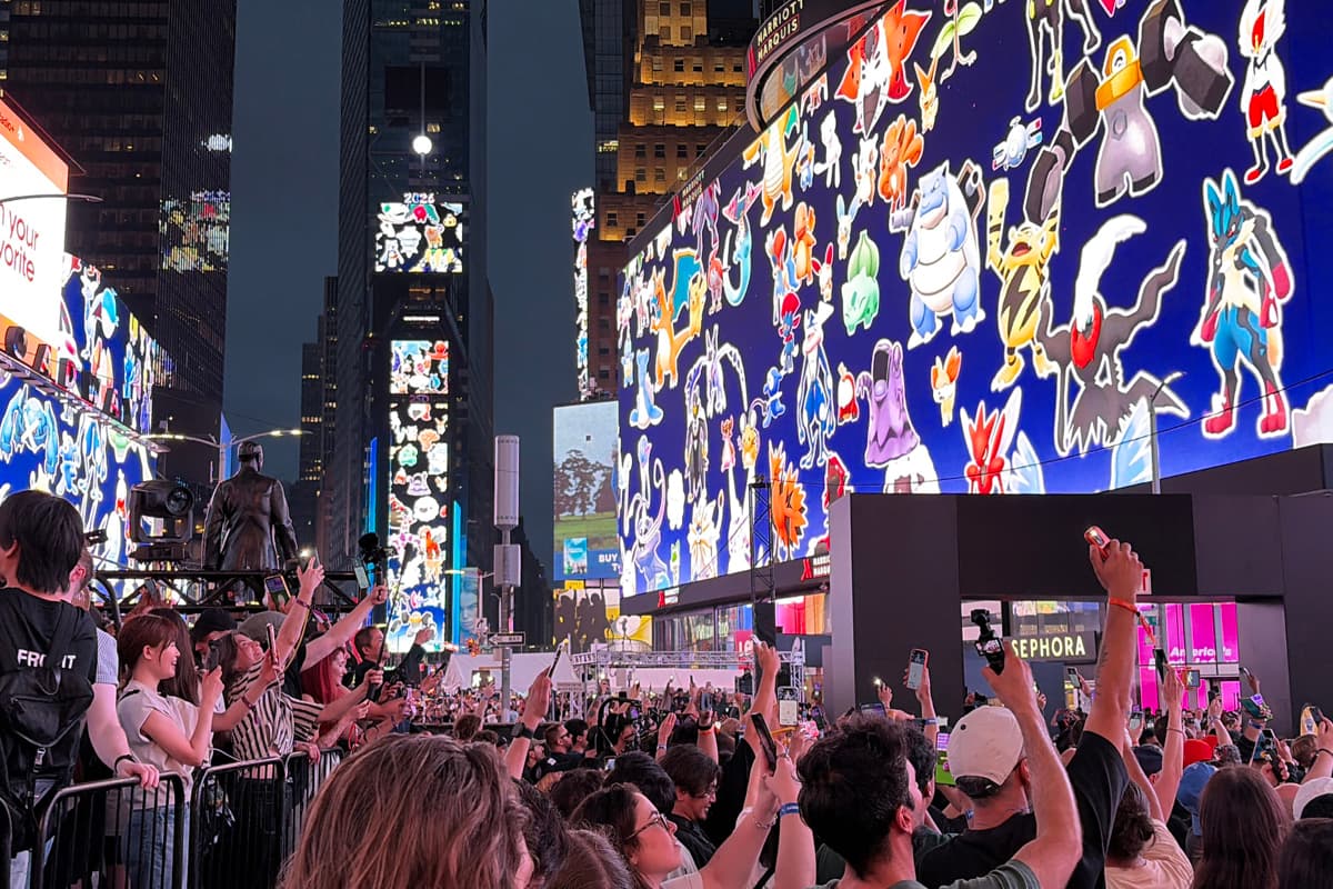 Pókemon GO: Celebrando 10 años de aventura en Times Square