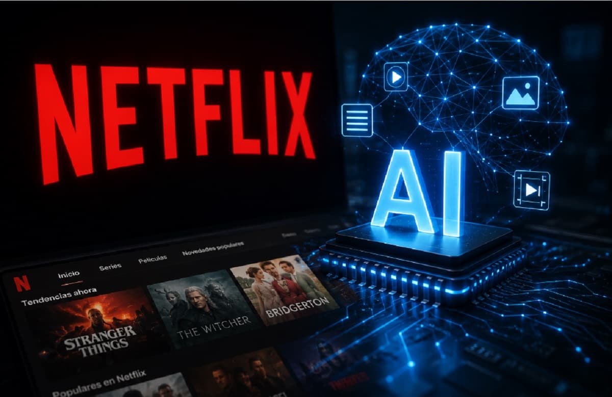 Netflix impulsa innovación: 300 títulos generados por IA