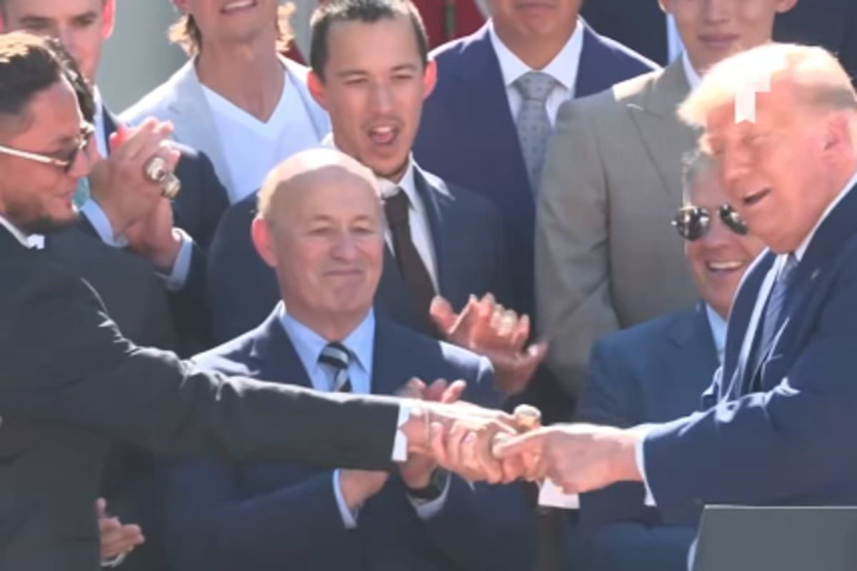 Donald Trump Elogia el Jonrón de Miguel Rojas en la Serie Mundial