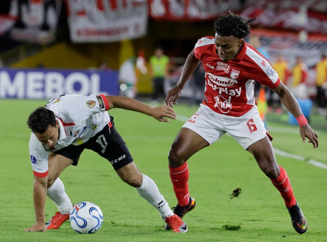 Caracas FC cae 2-0 ante Independiente de Santa Fe en Sudamericana