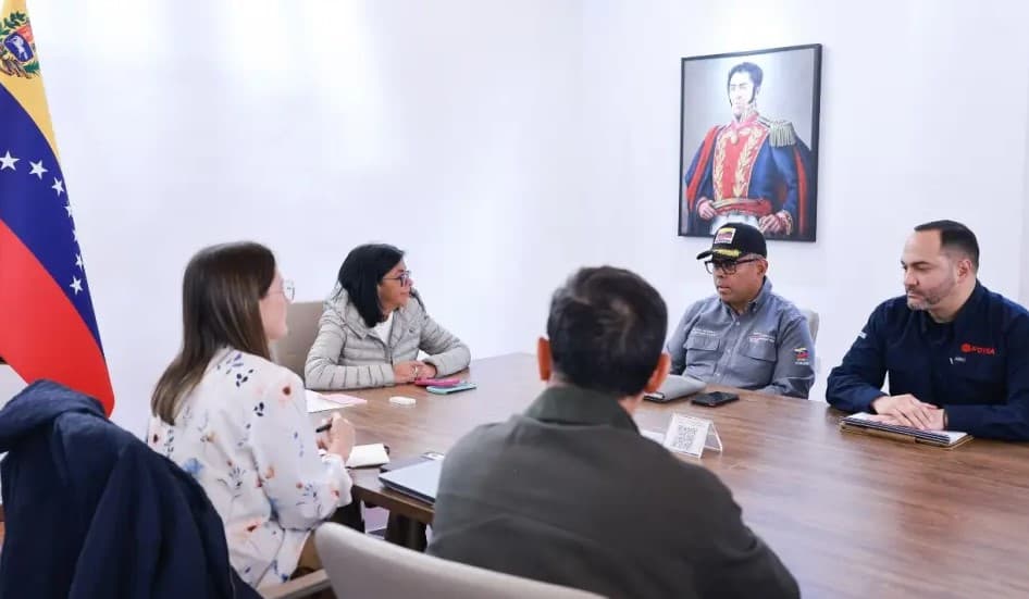 Delcy Rodríguez lidera el mantenimiento del sistema eléctrico nacional