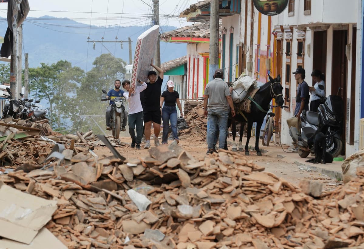 Terremoto en Colombia: 289 muertos y más de 185.000 damnificados