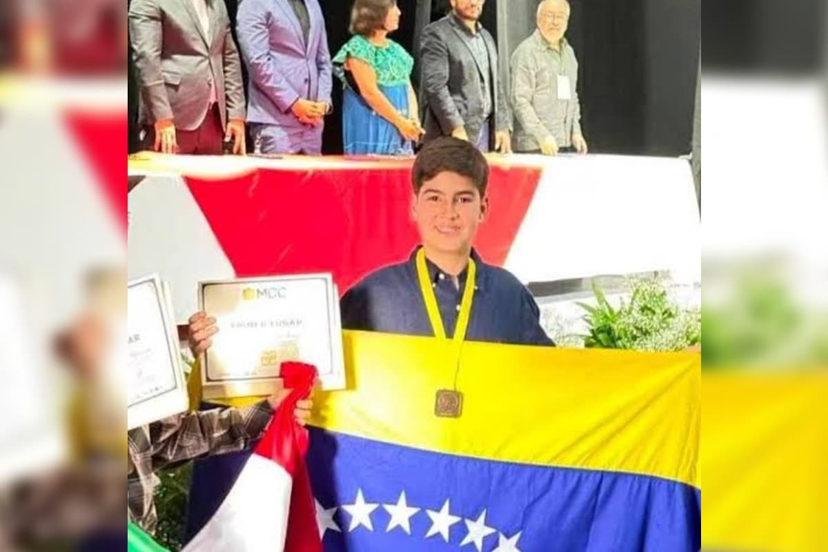 Luis Enrique García González Brilla con Oro en Olimpiada de Matemáticas