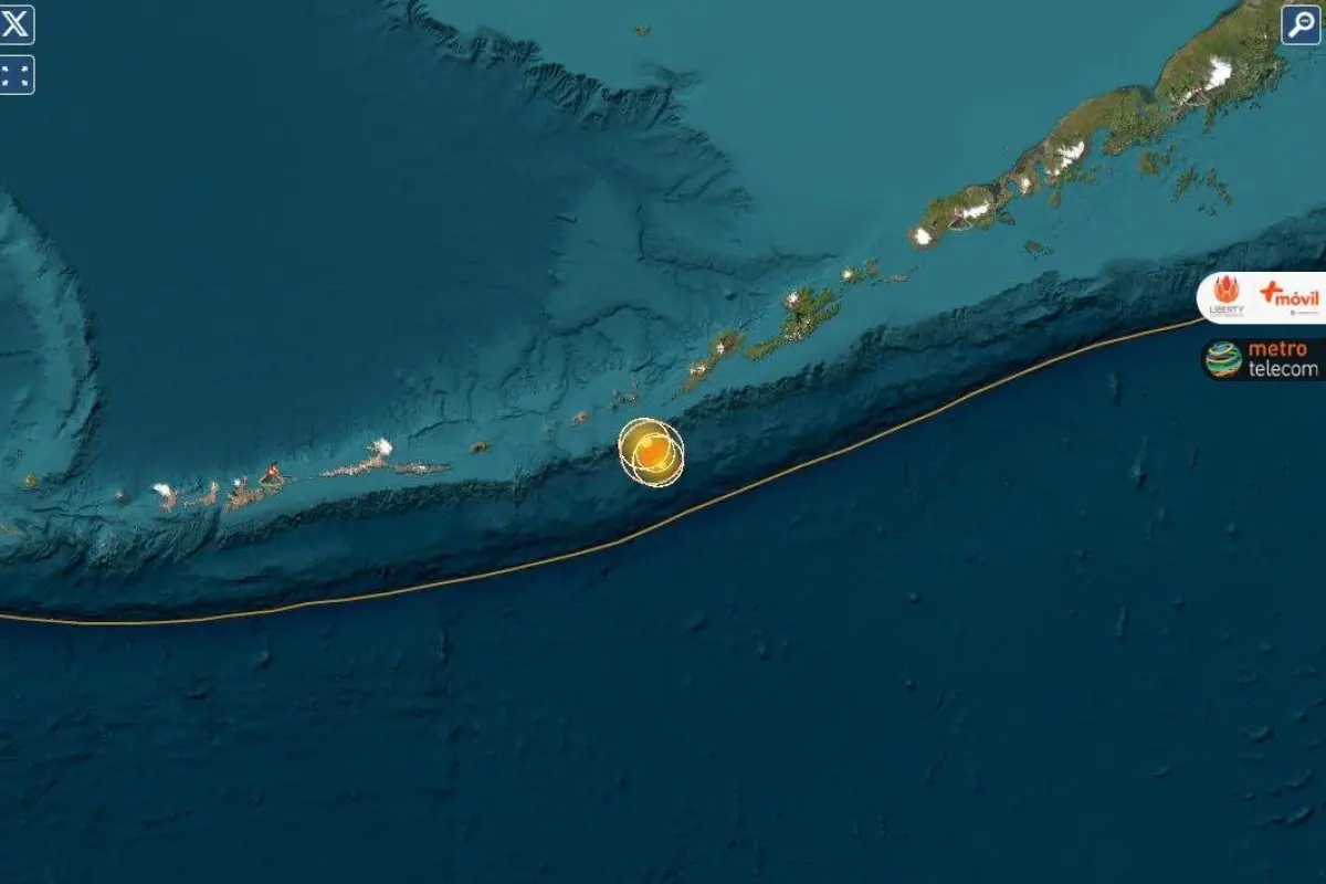 Terremoto de magnitud 6,3 se siente en las costas de Alaska