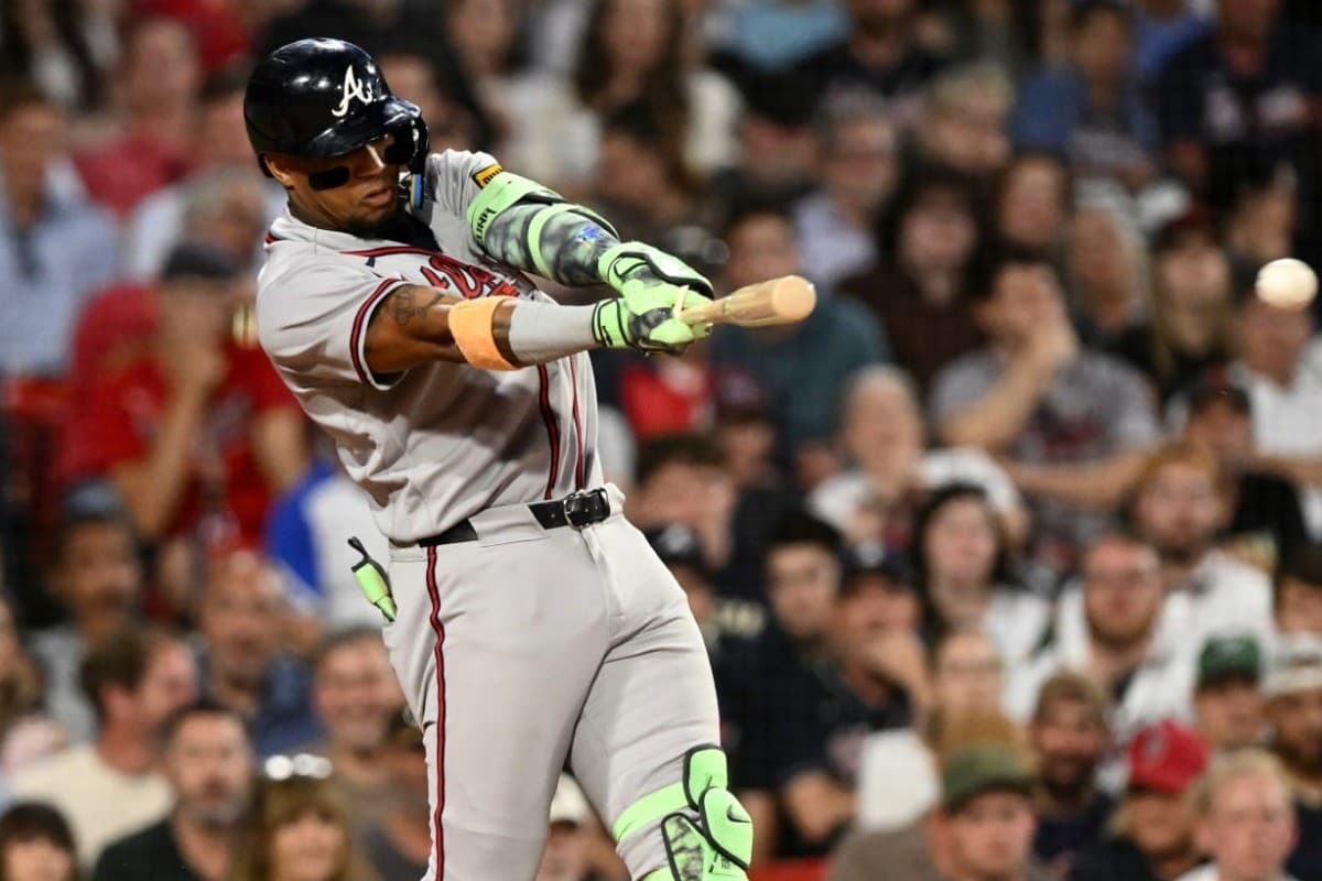 Ronald Acuña Jr. brilla en el Citizens Bank Park con su jonrón más largo