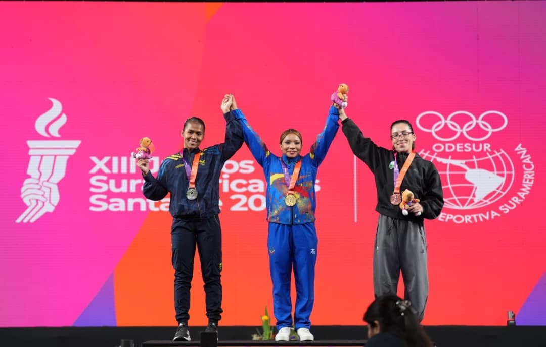 Katherin Echandia conquista el primer oro para Venezuela en Santa Fe 2026