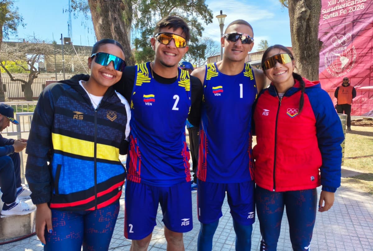 Venezuela Brilla en los Juegos Suramericanos con Histórica Actuación en Voleibol de Playa