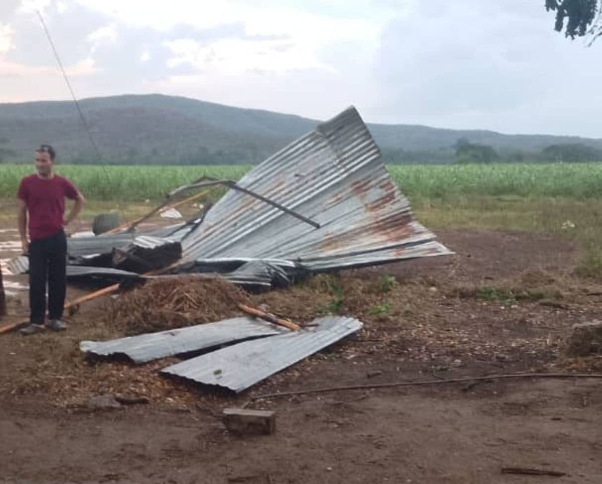 Temporal en Lara: Lluvias y vendaval devastan Cecilio Zubillaga