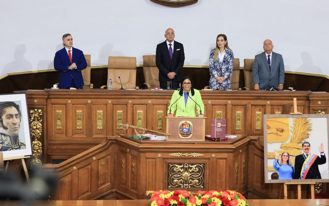 Reforma a la Ley de Hidrocarburos y fondos soberanos: los anuncios de Delcy Rodríguez en la memoria y cuenta 2025