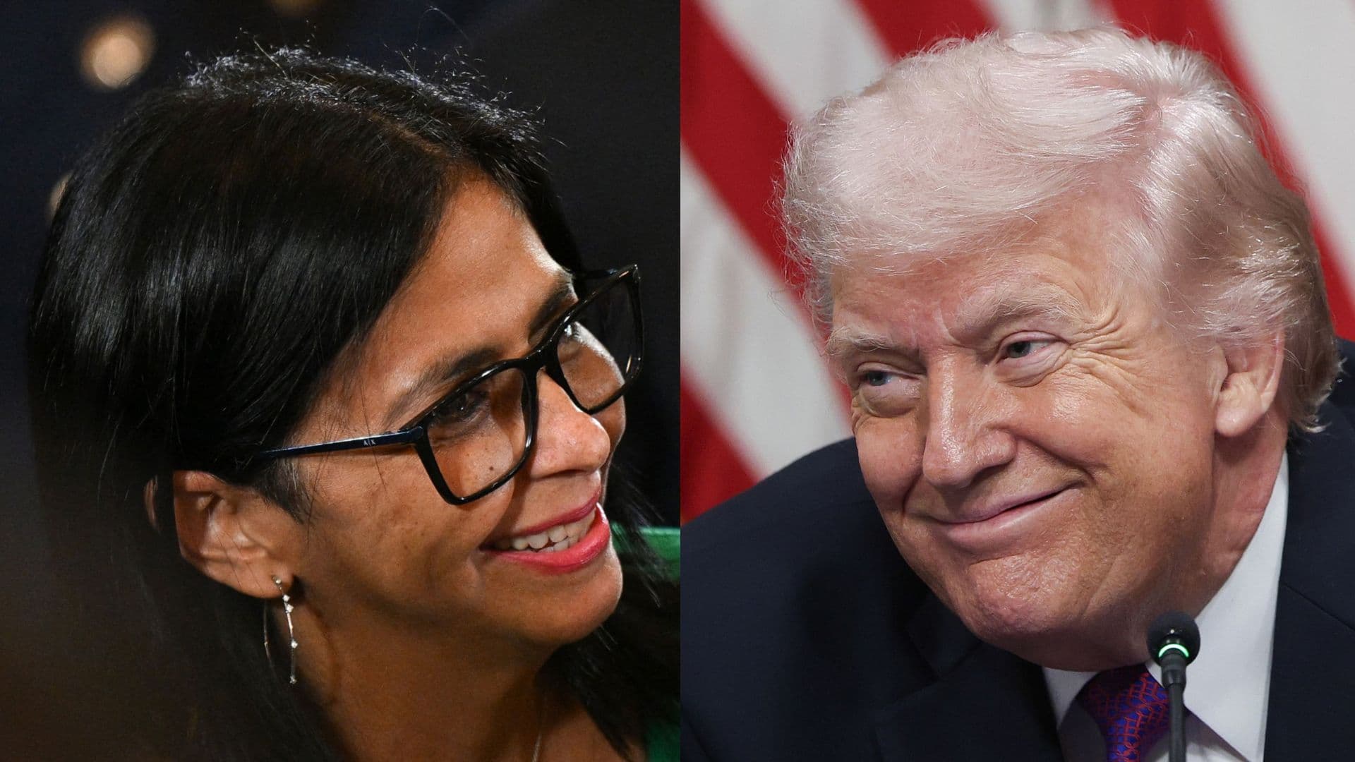 Encuesta revela que más del 90% de los venezolanos desaprueba reunión entre Delcy Rodríguez y Trump