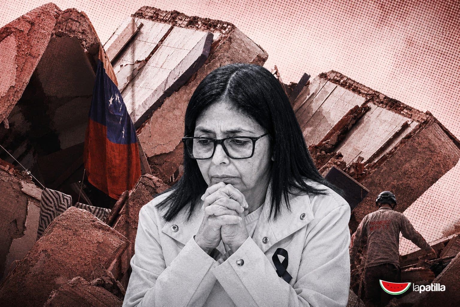 Delcy Rodríguez y su declive en las encuestas tras los sismos en Venezuela