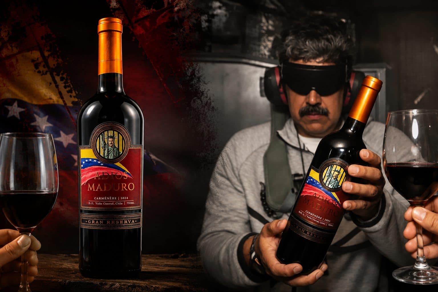 El Vino Chileno 'Adiós Maduro' que Conquista a los Venezolanos
