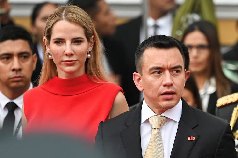 Tristeza en Ecuador: Primera dama Lavinia Valbonesi pierde a su hijo