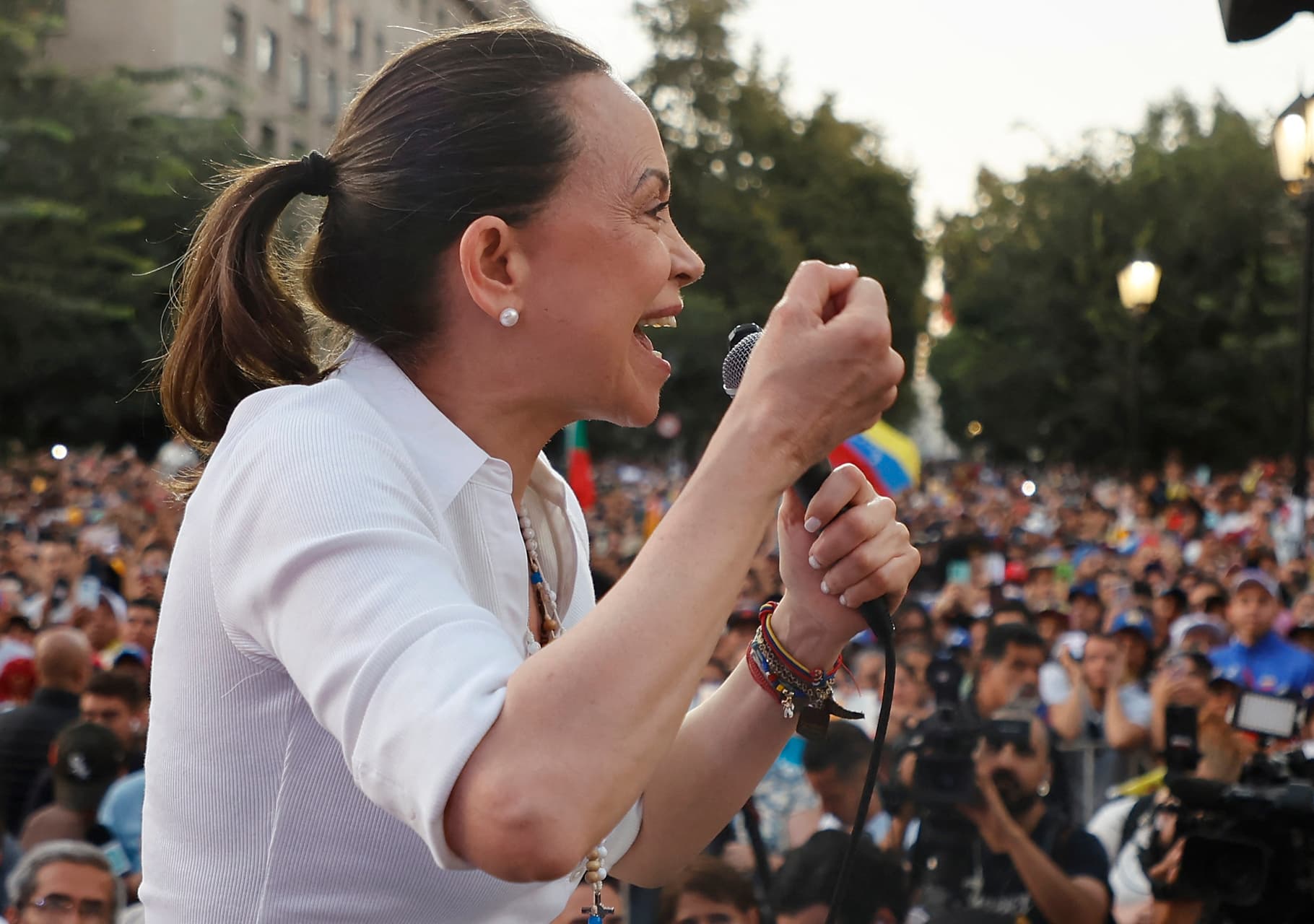 María Corina Machado lanza llamado global por la libertad de los presos políticos